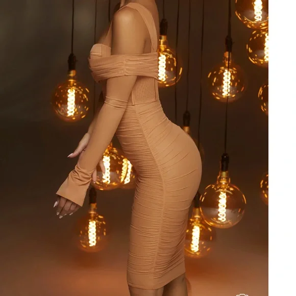 Corset Midi Dress - Picture 5 of 9